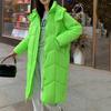 2023 Parka căptușită din bumbac pentru femei, haine vintage coreene, jachetă lungă cu glugă, haine de iarnă rezistente la vânt pentru femei