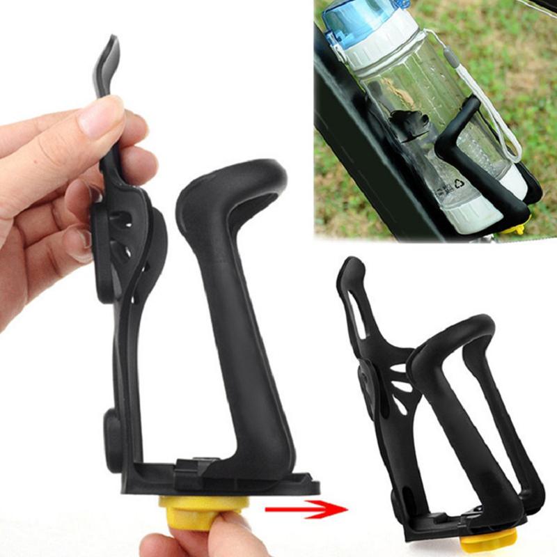 Mountain Bike Bicycle Plastic Water Bottle Rack Adjustable Water Bottle Rack Water Cup Holder Drink Rack