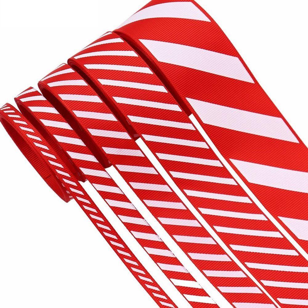 For Home Box packaging Festive DIY Crafts Gift Decoration Wreaths Ribbon Wrapping Christmas Ribbon