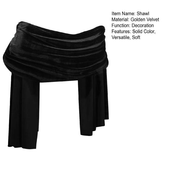 Women Velvet Shawl Wraps Solid Color Lady Style Gown Dress Shawl Wraps Evening Dresses Weddings Shawl