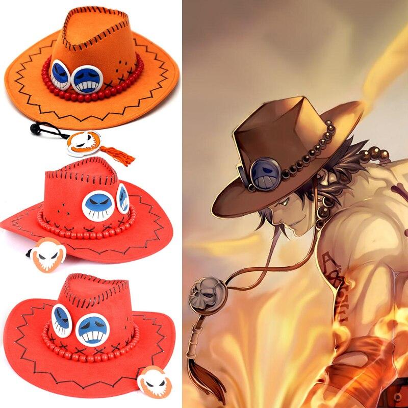 Ace Hats Anime Cosplay Cowboy Cap 