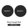 Car Water Coaster Console Mug Drink Non-Slip Pad Mute Mat For KIA GT Line Forte Seltos K5 Sportage Ceed Soul Cerato Sedona Forte