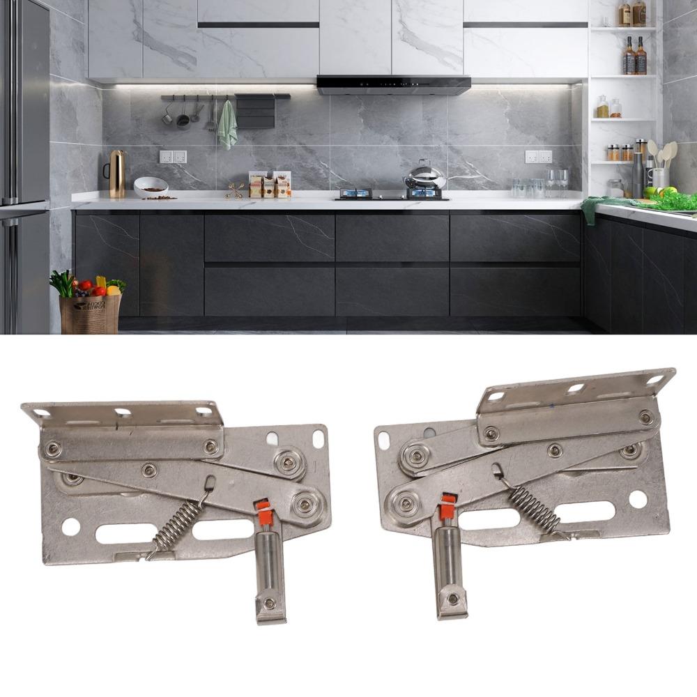 2pcs Practical Tip Out Tray Hinge Easy Install Flip Door Hinge Cabinet Hinge Bathroom Cabinet