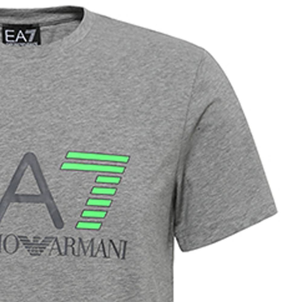 Emporio Armani EA7 T-Shirt mit Aufdruck und Rundhalsausschnitt Herren Oberteile 3GPT01-PJ03Z-3905