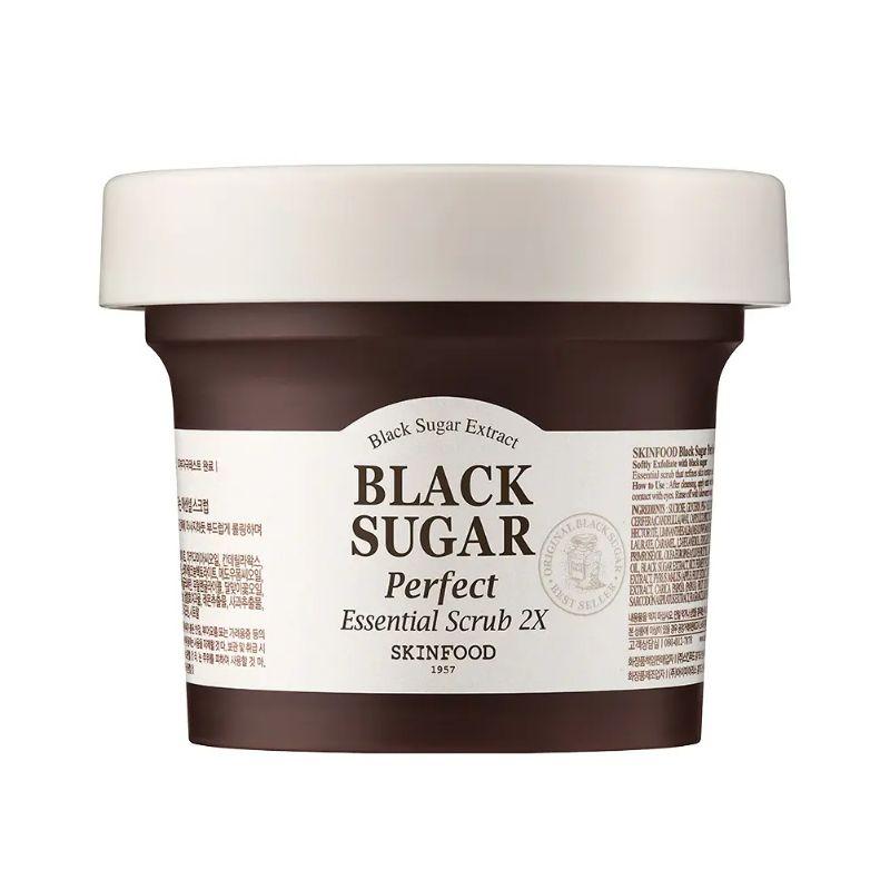 

SKINFOOD Black Sugar Perfect Essential Scrub Exfoliating & Nourishing Double Pack 2×210g