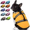 Ripstop Dog Life Jacket Safety Pet Flotation Life Vest Adjustable Reflective Puppy Lifesaver Swimsuit for Small Medium Large Dog