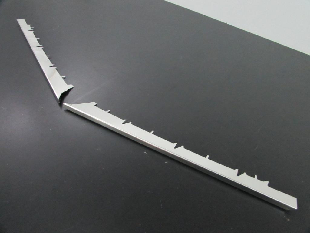 BRIGHTZ Finish Stainless Steel Front Bumper Type for and LS600hL Compatible with LS LS600 and Long Models 9160 Ultra-Mirror Mould, 2-Piece, A, LS460,
