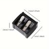 1PC Double-hole Pencil Sharpener Eyeliner Eyebrow Pencil Lipstick Lip Liner Highlight Pen Beauty Special Pencil Sharpener