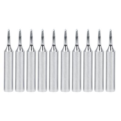 10Pcs 900MT1C Free Soldering Solder Iron Tips Replacement Soldering Accessory