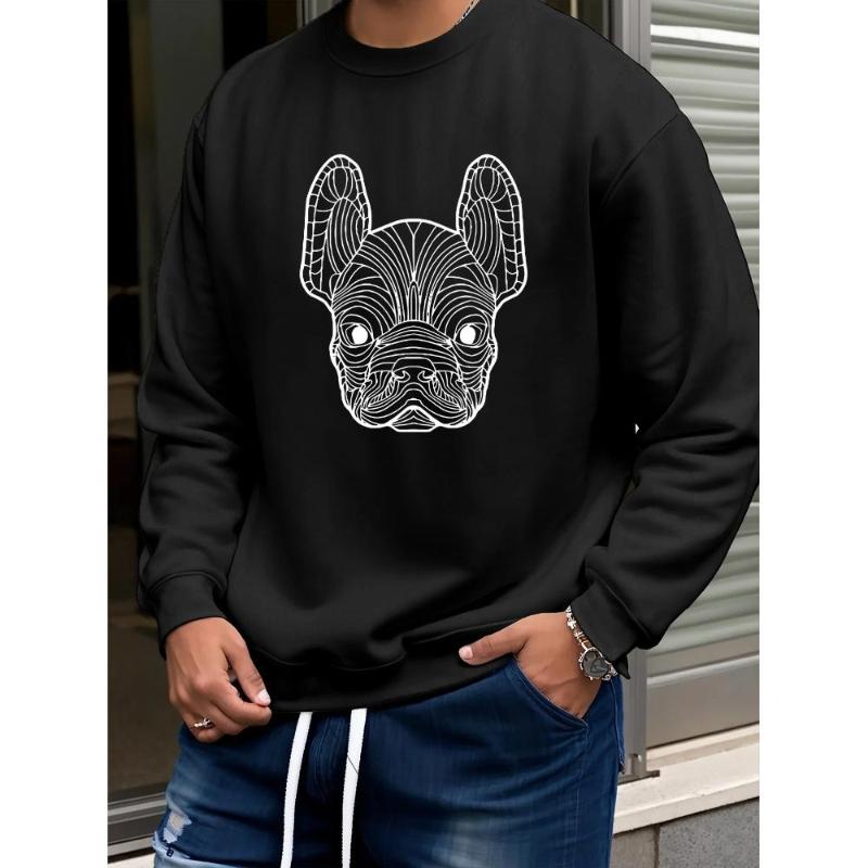 

Свитшот с круглым вырезом, Смесь хлопка и мериносовой шерсти, Уютная одежда для работы из дома и отдыха XXL