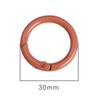 2/5/10Pcs Alloy Spray Painted Open Ring Spring Buckle Clasps For Key Bag Accessories