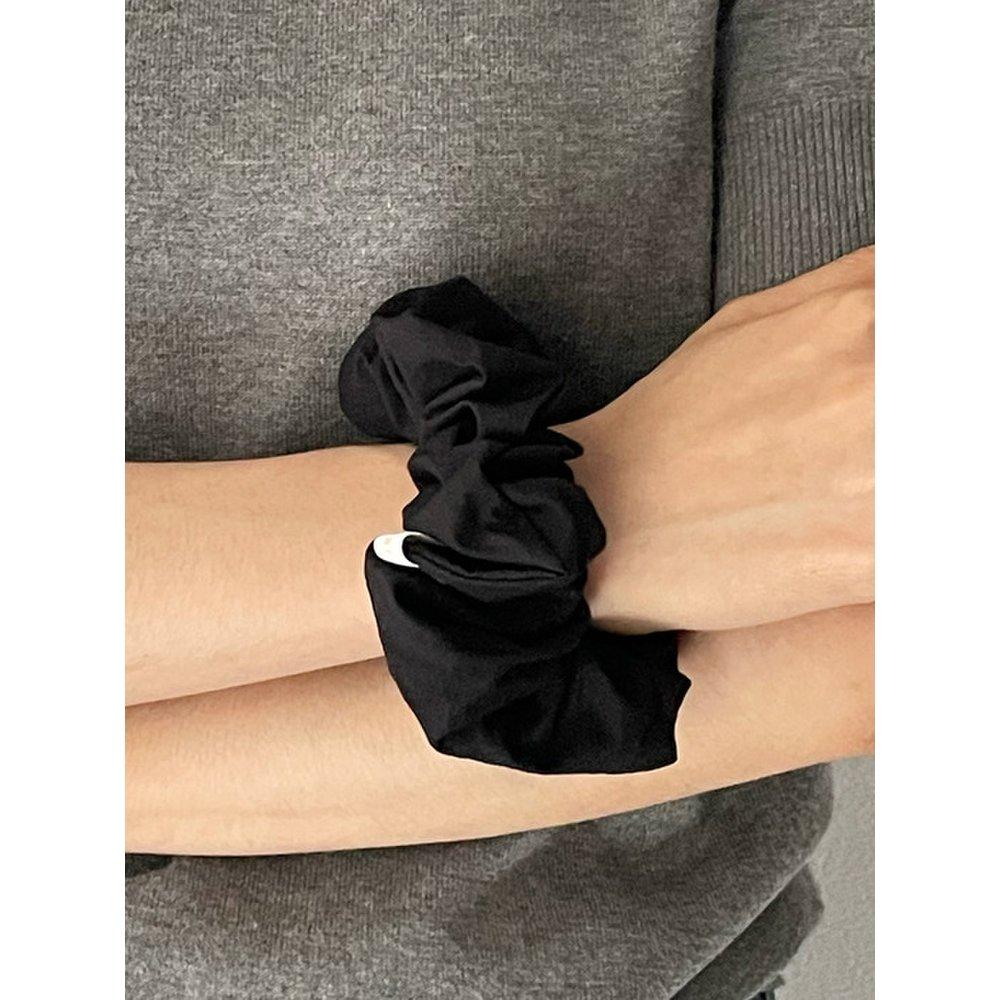 Vintage Shirt Scrunchie [Black]