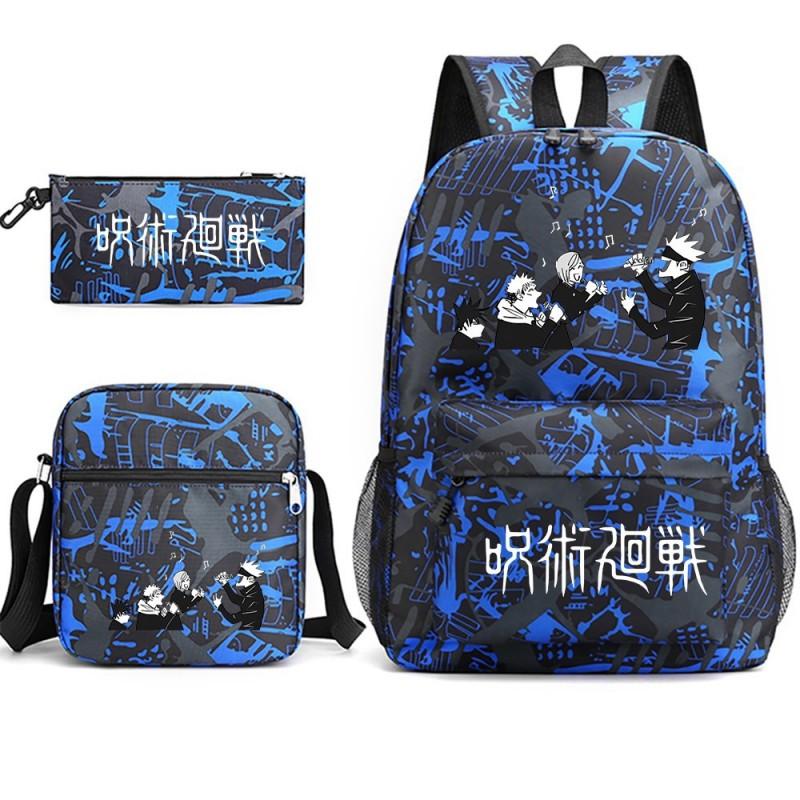 Anime Jujutsu Kaisen Printed School Backpack