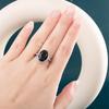 BELLA BOX Elegant Oval Zircon Lady's Finger Ring Party Gorgeous Wedding Anniversary Gift Good Quality Women Fashion Jewelry
