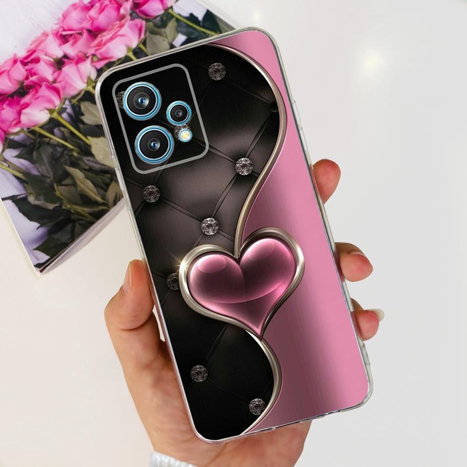 For OPPO Realme 9 Pro Plus 5G Case RMX3392 Fashion Butterfly Silicone Soft Cover For Realme 9 Pro+ Case Realme9 Shockproof Funda