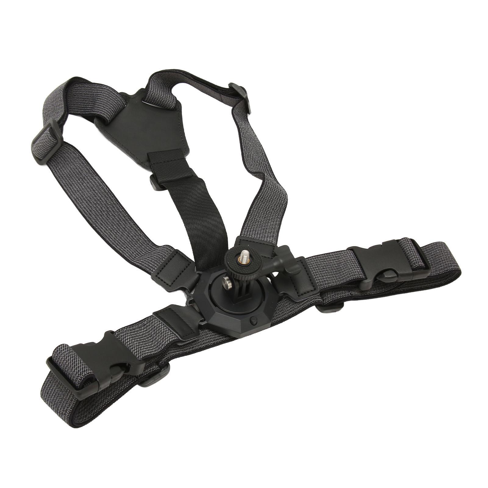 Sports Camera Chest Strap Universal ABS and Nylon Elastic Adjustable Action Camera Chest Strap for Sports Camera
