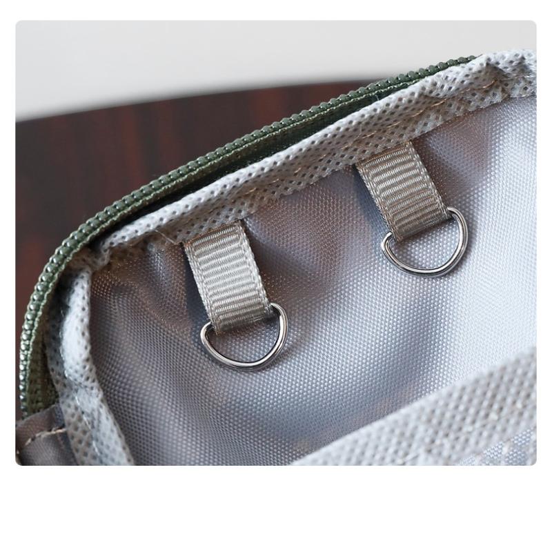 1Pcs Headphone Data Cable Pvc Clear Storage Bag Waterproof Large Capacity Toiletry Bag Multi-Functional Hard Shell Organizer