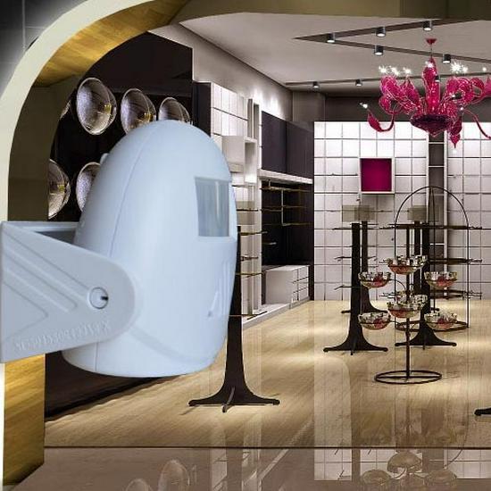 Wireless Voice Welcoming Doorbell with Smart Infrared Sensor