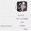 1PCS Refrigerator Freezer Aluminum Fin and Copper Tube Heat Exchanger with Fan Small Shell Condenser Radiator Fan