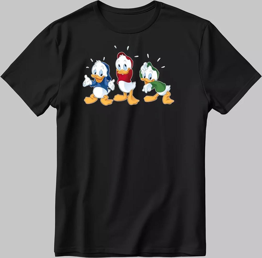Baby Duck Tales Short Sleeve Black 2025 Unisex T-Shirt XXL