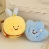 Lovable Thegreenparty Bee Plush Keychain Soft And Squishy Stuffed Animal Ornament For Bags And Keys
