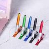 4-in-1-Multifunktions-Kugelschreiber mit LED-Licht, faltbarer Telefonhalter, Nachtlesestift, Schreibstift, Büro, Schule, Studenten, Schreibwaren