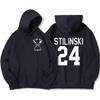 Stilinski 24 Printing Clothing Mens Hoodie