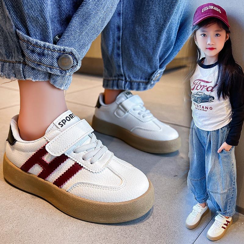 Kids Breathable Thick Soled Casual Skateboard Shoes For Boys And Girls