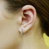 Shertz Ball One-Touch Ring Earrings (14k)
