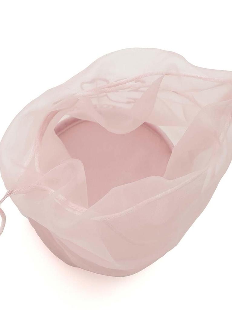 Sakura Embroidered Organza Drawstring Pouch PWGB251713 PNK [Gelato Pique] [SPRING]