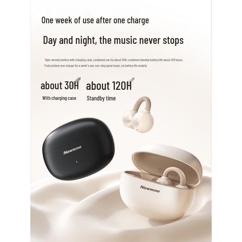 Newsmy LY63 Ear Clip Bluetooth Sports Earphones