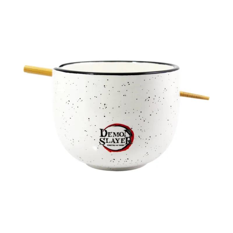 Ramen Bowl 414ml with Palaces - DEMON SLAYER Tanjiro Set