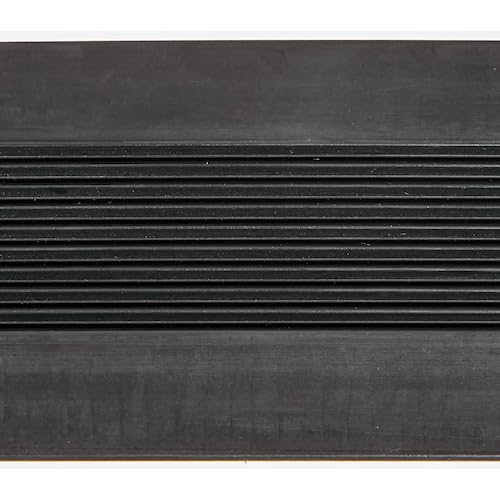 TRUSCO Indoor/Outdoor Step Elimination Slope H15XW35XL1000 Black TDME-15BK