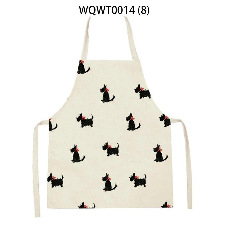 Cute Dog Graphical Printing Kitchen Apron for Children's Apron for Children's Apron Isused Forhouse Accessories for Chef Cooking