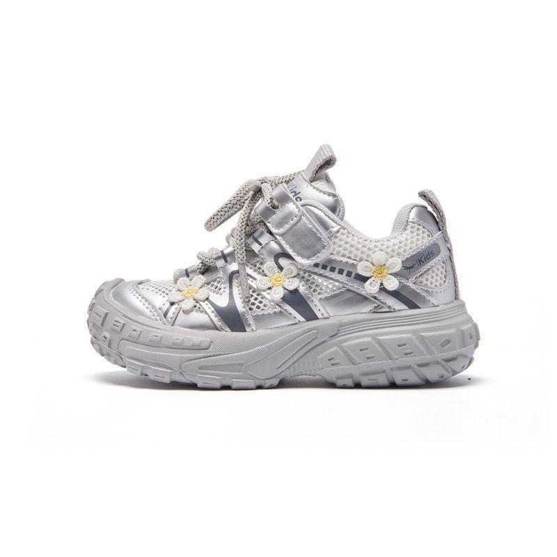 

2025 Red Dragonfly Mesh Breathable Girls Sports Shoes - Soft Sole Dad Style for Summer 27