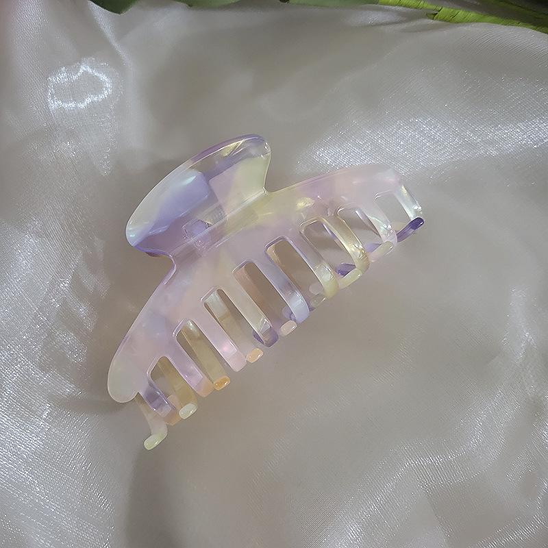 2025 Korean Elegant Acetate Hair Clip for Bun - Large Size