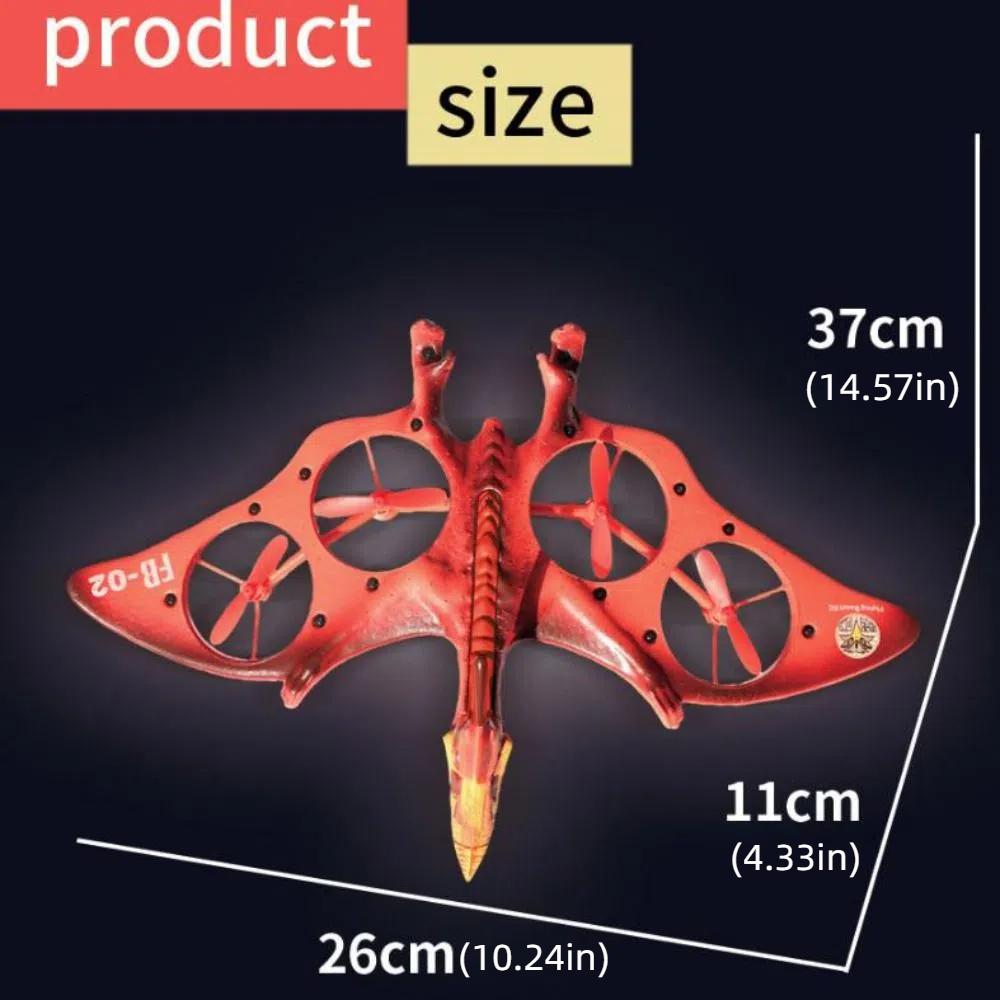 EPP Foam Flame Pterosaur Remote Control Aircraft Remote Control Aircraft Toy  Kids Gifts