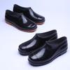 Men's Low-Top Waterproof Non-Slip Rain Boots - Durable Rubber Shoes for Labor Protection and Kitchen Use