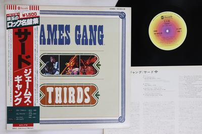LP Record JAMES GANG - Thirds YW8025ABPROMO ABC 1978 Japan Obi Rock Used