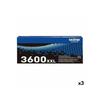 Toner - Brother - TN3600XXL - Black - 3 Units - Multicolor