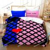 New King Queen Lovers Bedding Set Single Twin Full Queen King Size Lover Oil Painting Bed Set Aldult Boys Bedroom Duvetcover