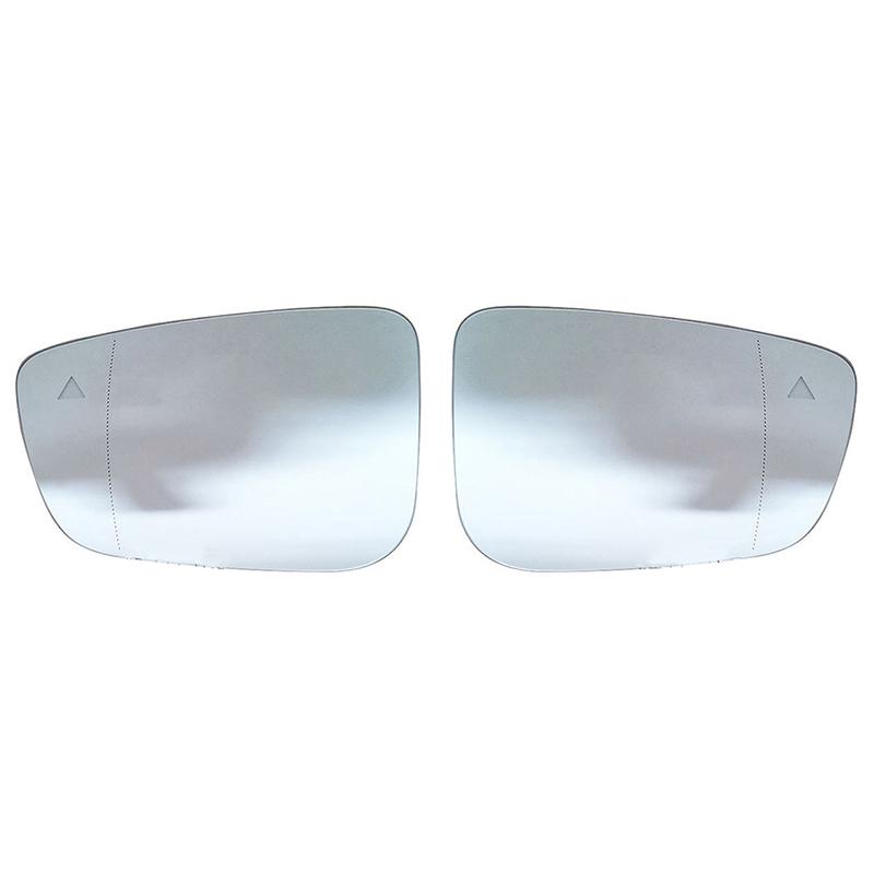 Left Right Heated Blind Spot Warning Wing Rear Mirror Glass For BMW 3 Series G20 G21 5 Series G30 G31 G32 G38 7 Series G11 G12