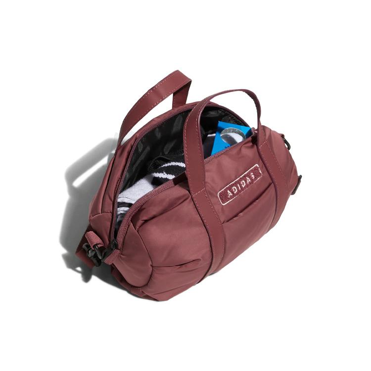 New Adidas Recycled Polyester Travel Bags Gym Bags Large Size Women's Dark Red HG5633