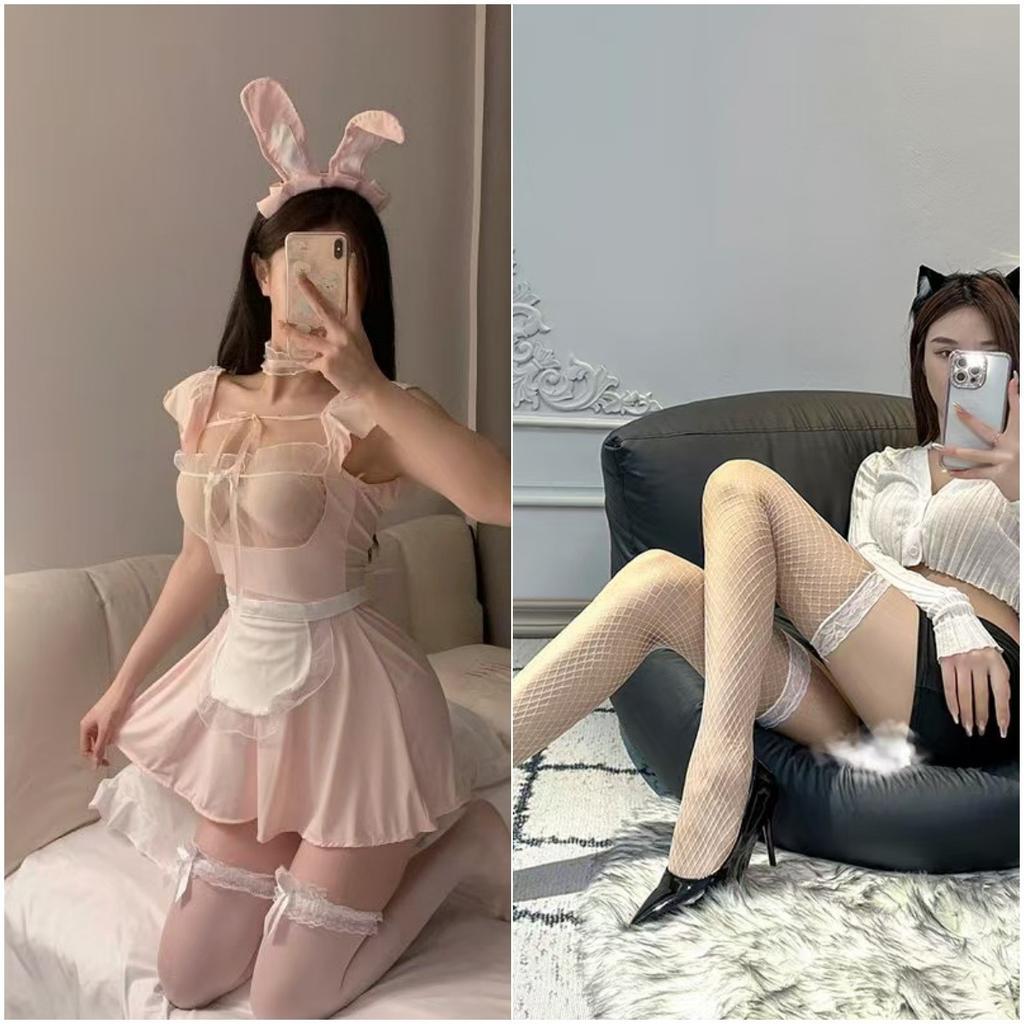 Sex lingerie sweet sexy pure lust maid passion suspender nightgown cute bunny uniform seduction suit female