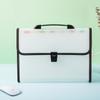 Dustproof Handheld File Bag Waterproof Expanding Document Organiser Accordion File Folder  Business