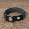 New Retro Cowhide Personalized Leather Bracelet Men Creative Jewelry European and American Style Gift