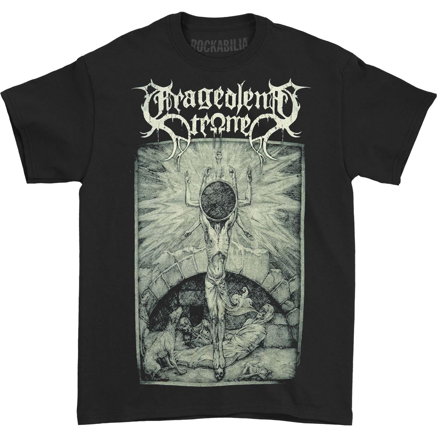 Men s Tragediens Trone Tragediens Trone T-Shirt Mens Womens Tees Top  Black 3XL
