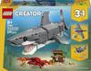 LEGO Creator Shark and Treasure Chest Toy, Birthday Gift, Building Blocks, for Boys and Girls, Ages 8, 9, and 10, Elementary School Students, Animal C