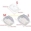 92MF Hamster Bathroom Cage Toy Accessories Clear Plastics Bath Box Relax Habitat House for Small Animals Syrian Hamsters
