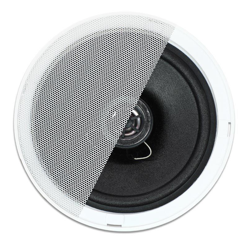 6.5" Coaxial Paper Cone In-Ceiling Speaker for Home & Commercial Background Music